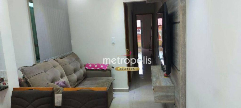 Apartamento com 2 Quartos à Venda, 56 m² em Vila Metalúrgica - Santo André