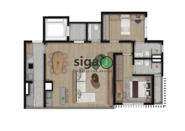 Imagem Apartamento com 3 Quartos à Venda, 94 m² em Vila Mariana - São Paulo Imagem Apartamento com 3 Quartos à Venda, 94 m² em Vila Mariana - São Paulo