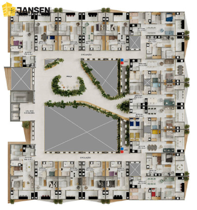 Apartamento com 2 Quartos à Venda, 45 m² em Bessa - João Pessoa