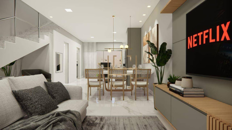 Imagem Casa com 3 Quartos à Venda, 114 m² em Planície Da Serra - Serra