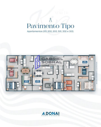 Apartamento com 3 Quartos à Venda, 74 m² em Bessa - João Pessoa