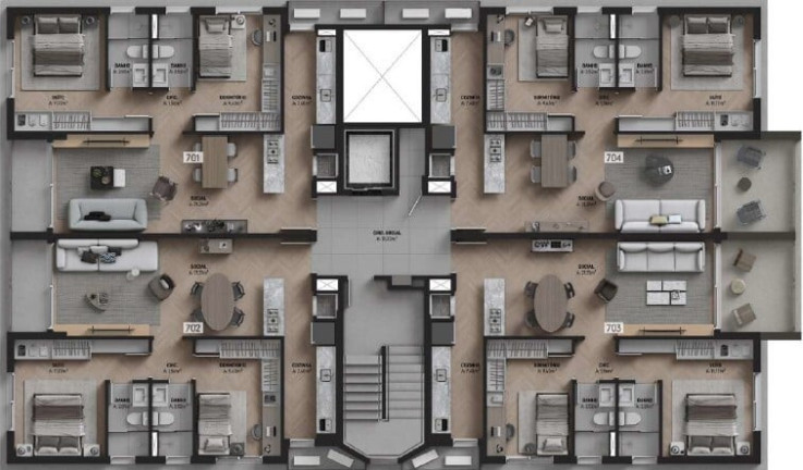 Imagem Apartamento com 2 Quartos à Venda, 70 m² em Petrópolis - Porto Alegre