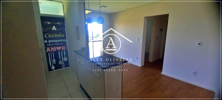 Imagem Apartamento com 2 Quartos à Venda, 51 m² em Residencial Do Bosque - Cosmópolis