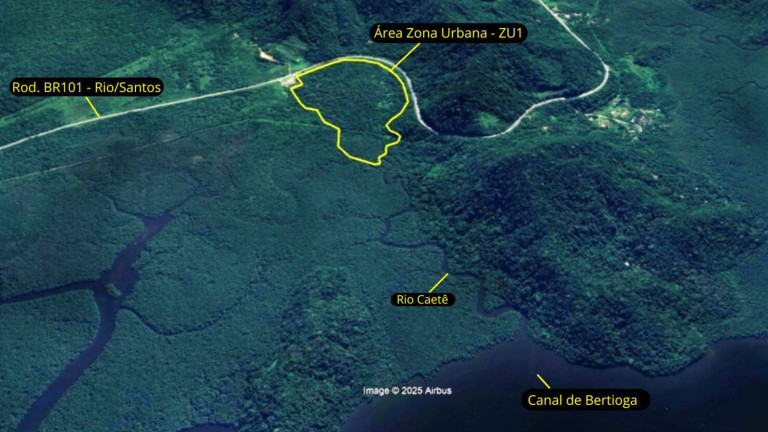 Imagem Terreno à Venda, 240.000 m² em Cabuçu - Santos Imagem Terreno à Venda, 240.000 m² em Cabuçu - Santos