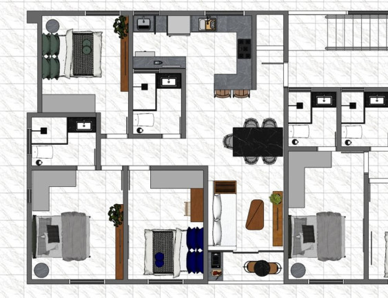 Imagem Apartamento com 2 Quartos à Venda, 55 m² em Bessa - João Pessoa