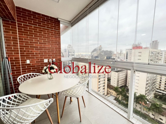 Imagem Imóvel com 1 Quarto à Venda, 47 m² em Boqueirão - Santos