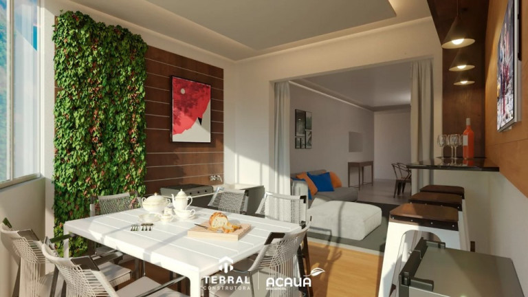 Imagem Apartamento com 2 Quartos à Venda, 55 m² em Campo Da Aviacao - Praia Grande