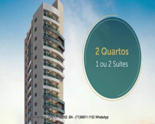 Imagem Apartamento com 2 Quartos à Venda, 72 m² em Caminho Das árvores - Salvador