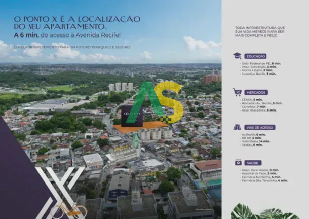 Imagem Imóvel com 2 Quartos à Venda, 46 m² em Barro - Recife
