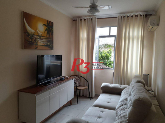 Apartamento com 2 Quartos à Venda, 83 m² em Campo Grande - Santos
