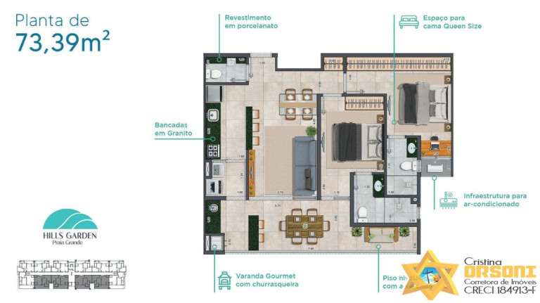 Imagem Apartamento com 2 Quartos à Venda, 61 m² em Praia Grande - Ubatuba Imagem Apartamento com 2 Quartos à Venda, 61 m² em Praia Grande - Ubatuba