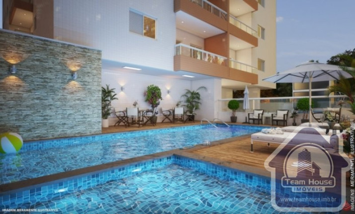 Imagem Apartamento com 2 Quartos à Venda, 57 m² em Guilhermina - Praia Grande