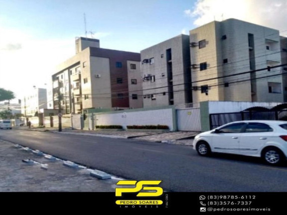 Apartamento com 2 Quartos à Venda, 62 m² em Jardim Cidade Universitária - João Pessoa