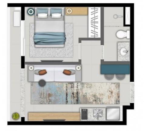 Imagem Apartamento com 1 Quarto à Venda, 50 m² em Vila Mariana - São Paulo Imagem Apartamento com 1 Quarto à Venda, 50 m² em Vila Mariana - São Paulo