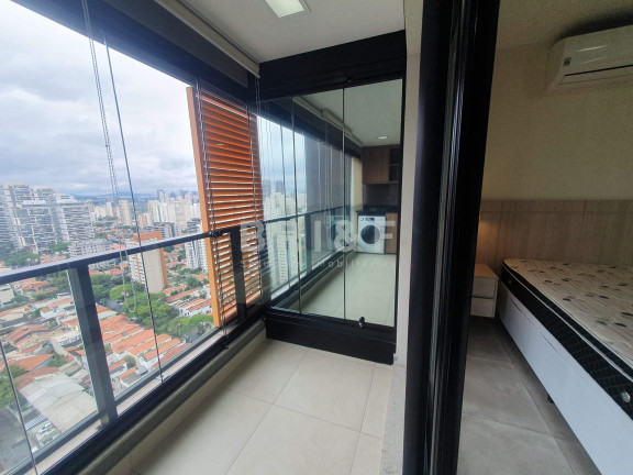 Imagem Apartamento com 1 Quarto para Alugar, 38 m² em Campo Belo - São Paulo