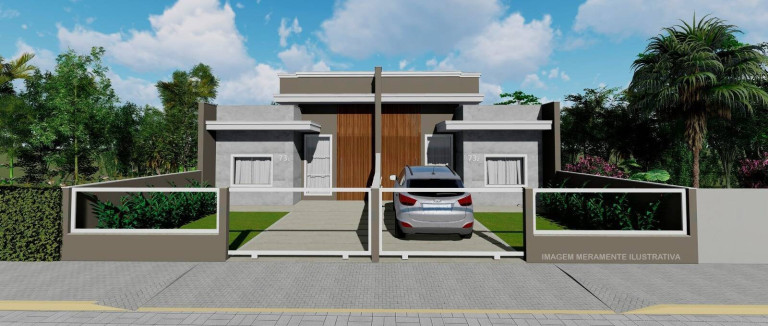 Casa com 3 Quartos à Venda, 67 m² em Salinas - Balneário Barra Do Sul