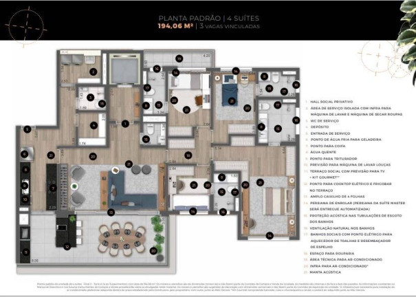 Imagem Apartamento à Venda, em Brooklin Paulista - São Paulo Imagem Apartamento à Venda, em Brooklin Paulista - São Paulo