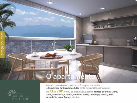 Imagem Imóvel com 2 Quartos à Venda, 101 m² em Canto Do Forte - Praia Grande