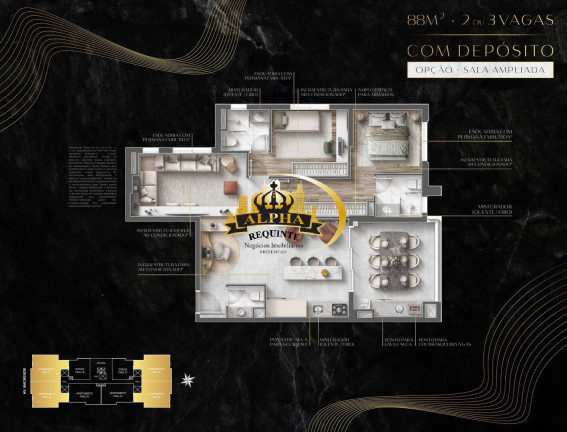 Imagem Apartamento com 2 Quartos à Venda, 65 m² em Centro Empresarial Tamboré - Barueri Imagem Apartamento com 2 Quartos à Venda, 65 m² em Centro Empresarial Tamboré - Barueri