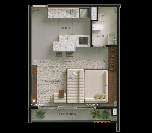 Imagem Apartamento com 2 Quartos à Venda, 68 m² em Setor Bueno - Goiânia Imagem Apartamento com 2 Quartos à Venda, 68 m² em Setor Bueno - Goiânia