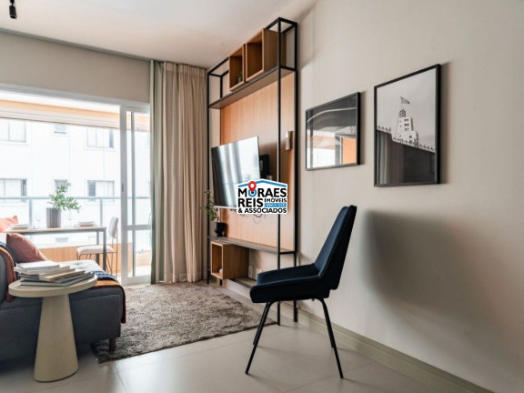 Imagem Apartamento com 1 Quarto para Alugar, 48 m² em Campo Belo - São Paulo Imagem Apartamento com 1 Quarto para Alugar, 48 m² em Campo Belo - São Paulo
