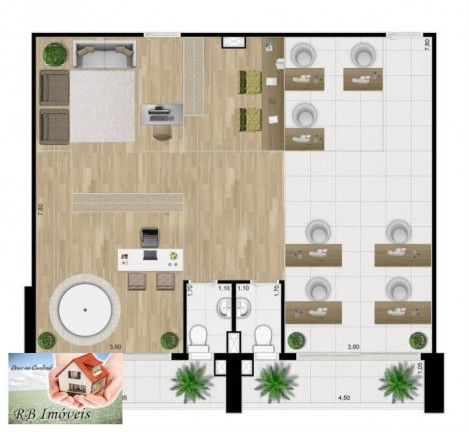 Imagem Sala Comercial à Venda, 45 m² em Boa Vista - São Caetano Do Sul Imagem Sala Comercial à Venda, 45 m² em Boa Vista - São Caetano Do Sul