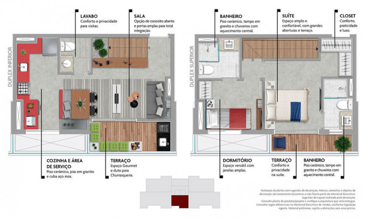 Imagem Apartamento com 2 Quartos à Venda, 65 m² em Centro - Barueri