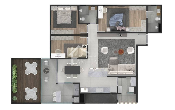 Imagem Apartamento com 2 Quartos à Venda, 77 m² em Bom Retiro - Joinville Imagem Apartamento com 2 Quartos à Venda, 77 m² em Bom Retiro - Joinville