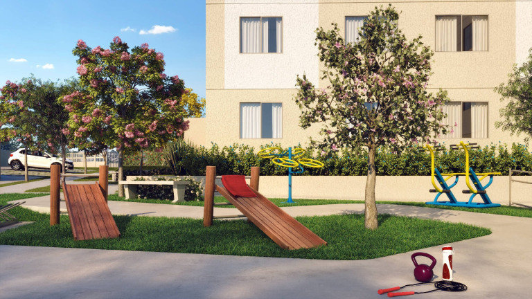 Imagem Apartamento com 2 Quartos à Venda, 39 m² em Cajazeiras - Salvador