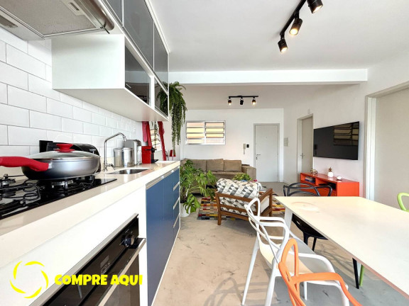 Imagem Apartamento com 1 Quarto à Venda, 56 m² em Santa Cecília - São Paulo