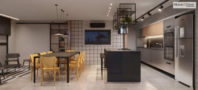 Imagem Apartamento com 1 Quarto à Venda, 30 m² em Mercês - Curitiba