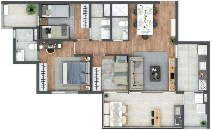 Imagem Apartamento com 3 Quartos à Venda, 147 m² em Vila Clementino - São Paulo Imagem Apartamento com 3 Quartos à Venda, 147 m² em Vila Clementino - São Paulo