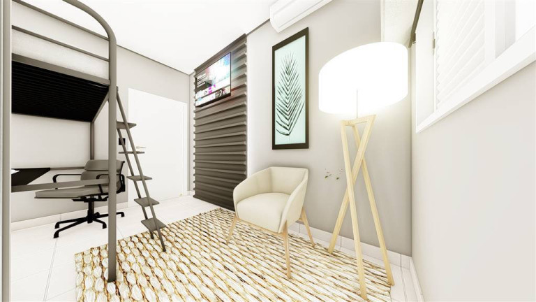 Imagem Apartamento com 1 Quarto à Venda, 47 m² em Caiçara - Praia Grande
