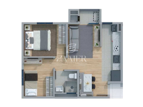 Imagem Apartamento com 2 Quartos à Venda, 46 m² em Costa E Silva - Joinville Imagem Apartamento com 2 Quartos à Venda, 46 m² em Costa E Silva - Joinville