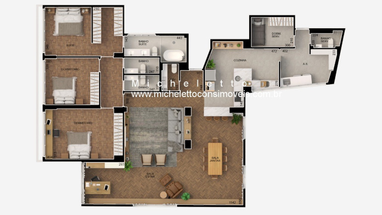 Imóvel com 3 Quartos à Venda, 200 m² em Bela Vista - São Paulo