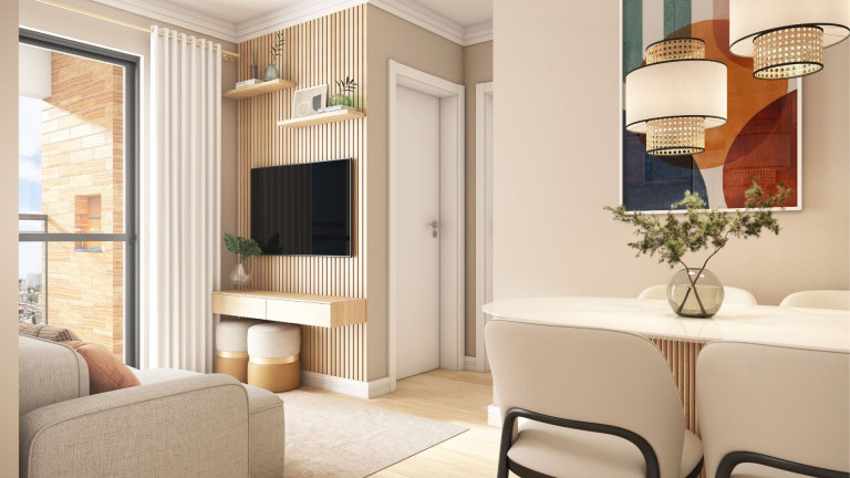 Imagem Apartamento com 2 Quartos à Venda, 51 m² em Pinheirinho - Curitiba