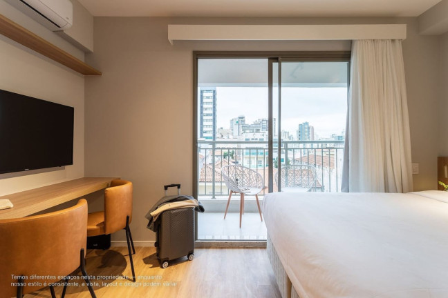 Apartamento com 1 Quarto para Alugar, 25 m² em Paraíso - São Paulo