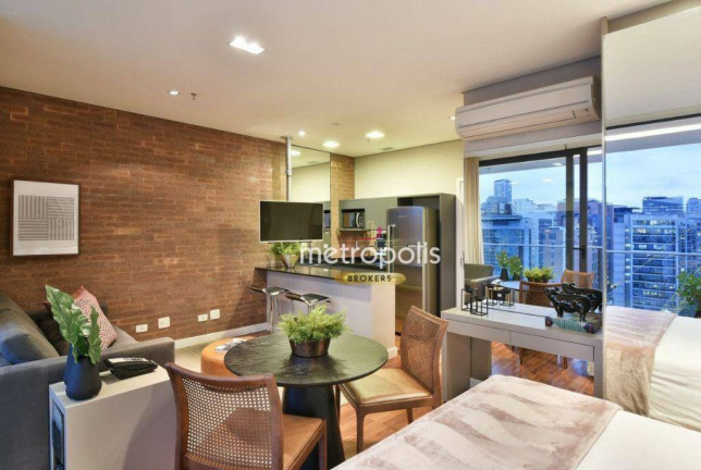 Studio com 1 Quarto para Alugar, 42 m² em Vila Olímpia - São Paulo