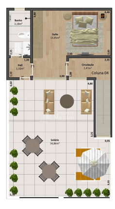Imagem Imóvel com 2 Quartos à Venda, 61 m² em Jardim Belvedere - Volta Redonda