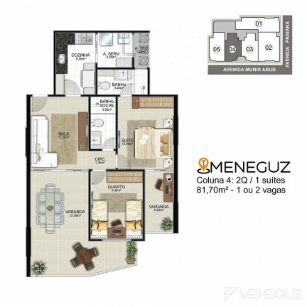 Imagem Apartamento com 2 Quartos à Venda, 83 m² em Praia Do Morro - Guarapari Imagem Apartamento com 2 Quartos à Venda, 83 m² em Praia Do Morro - Guarapari