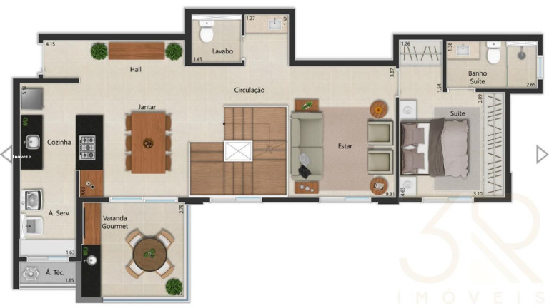 Imagem Apartamento com 3 Quartos à Venda, 91 m² em Alto Da Boa Vista - Ribeirão Preto Imagem Apartamento com 3 Quartos à Venda, 91 m² em Alto Da Boa Vista - Ribeirão Preto