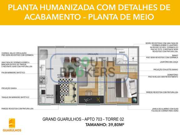 Imagem Apartamento com 2 Quartos à Venda,  em Vila Nova Bonsucesso - Guarulhos