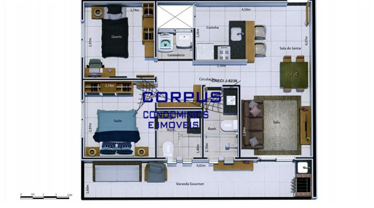 Imagem Apartamento com 2 Quartos à Venda, 43 m² em Centro - São Pedro Da Aldeia Imagem Apartamento com 2 Quartos à Venda, 43 m² em Centro - São Pedro Da Aldeia
