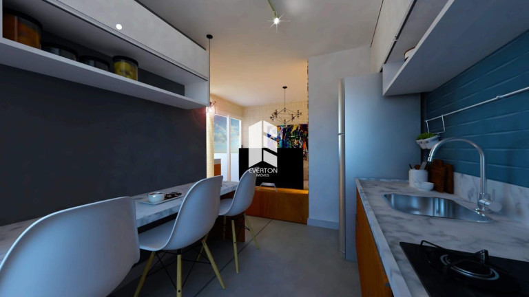Imagem Apartamento com 2 Quartos à Venda, 52 m² em Camobi - Santa Maria