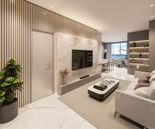Imagem Apartamento com 3 Quartos à Venda, 77 m² em Perequê - Porto Belo