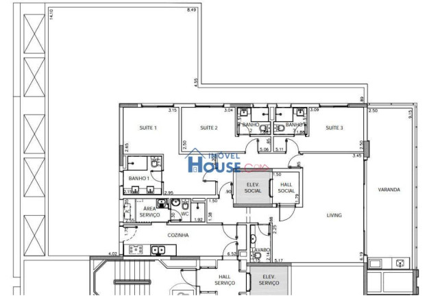 Imagem Apartamento com 3 Quartos à Venda, 251 m² em Vila Romana - São Paulo Imagem Apartamento com 3 Quartos à Venda, 251 m² em Vila Romana - São Paulo