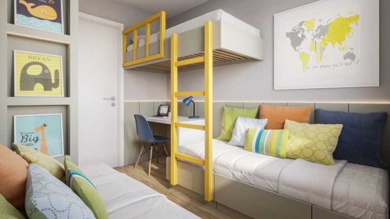 Imagem Apartamento com 3 Quartos à Venda, 59 m² em Campo Comprido - Curitiba
