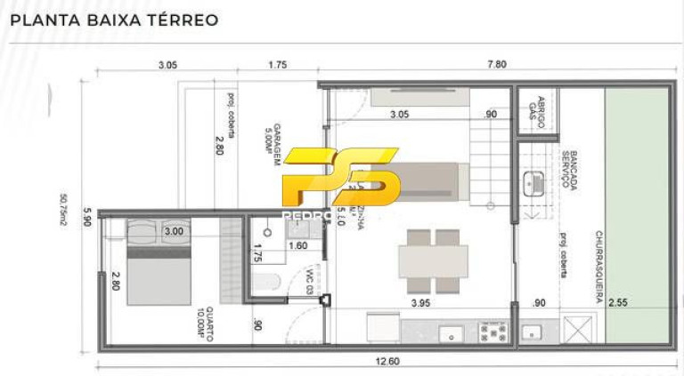 Imagem Casa à Venda, 54 m² em Centenário - Campina Grande Imagem Casa à Venda, 54 m² em Centenário - Campina Grande