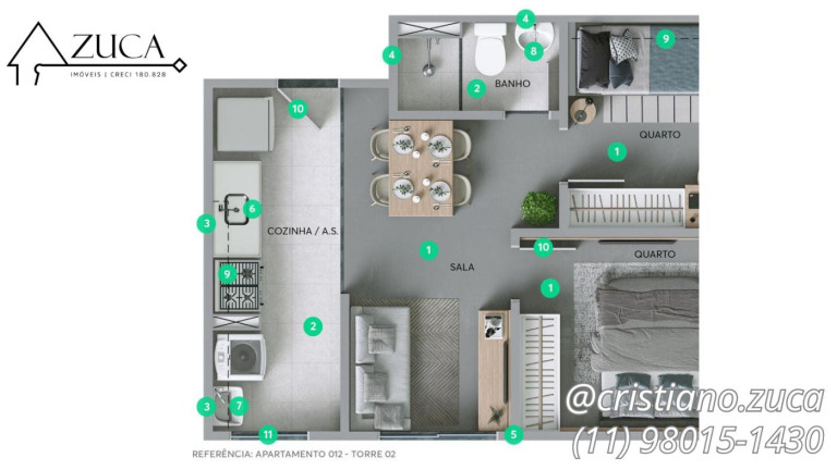 Imagem Apartamento com 2 Quartos à Venda, em Jardim Cidade Pirituba - São Paulo Imagem Apartamento com 2 Quartos à Venda, em Jardim Cidade Pirituba - São Paulo