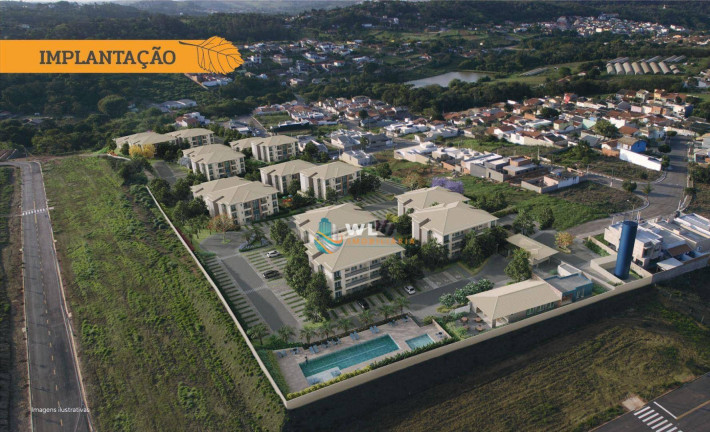 Apartamento com 2 Quartos à Venda, 66 m² em Jardim Primavera - Itupeva
